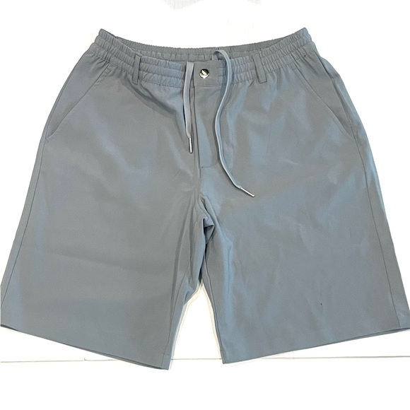 Waddaplaya Gray 9” Golf Shorts 30 New w/o tags - Picture 6 of 11